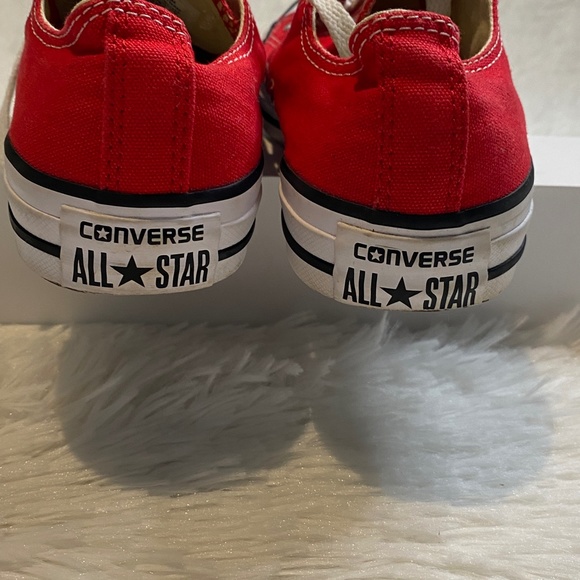 Converse All Star Red in worn once condition - Picture 6 of 6